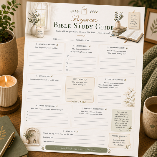 Beginner Bible Study Guide