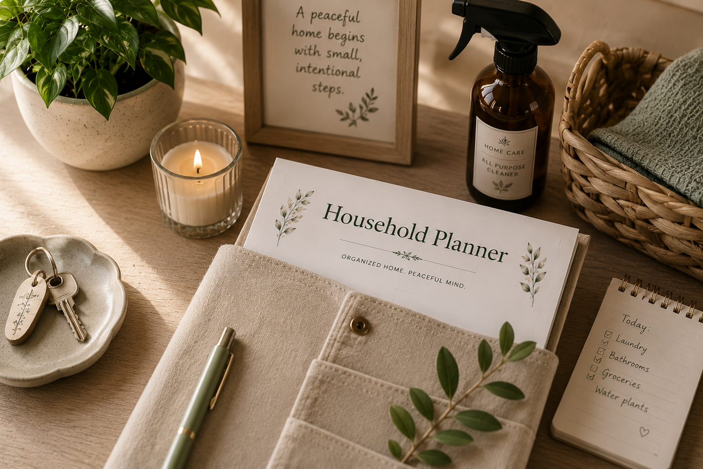 Household Planner – Elegant Home & Household Planner Printable