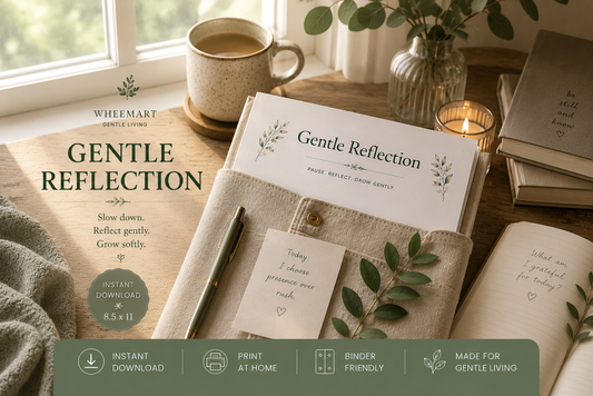 Gentle Reflection – Elegant Reflection & Mindful Living Printable