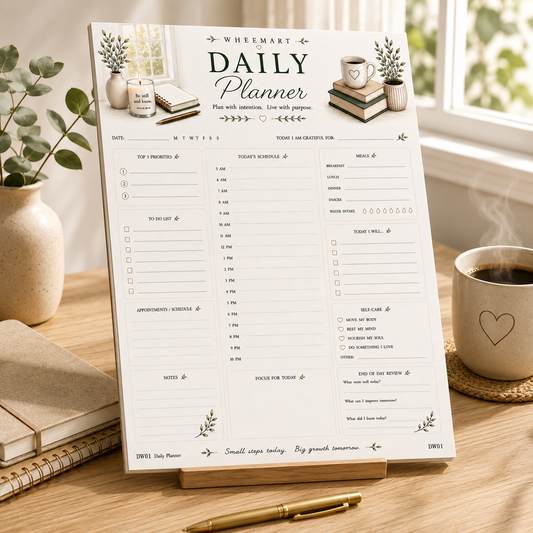 Printable Daily Planner | Instant Download Daily Organizer