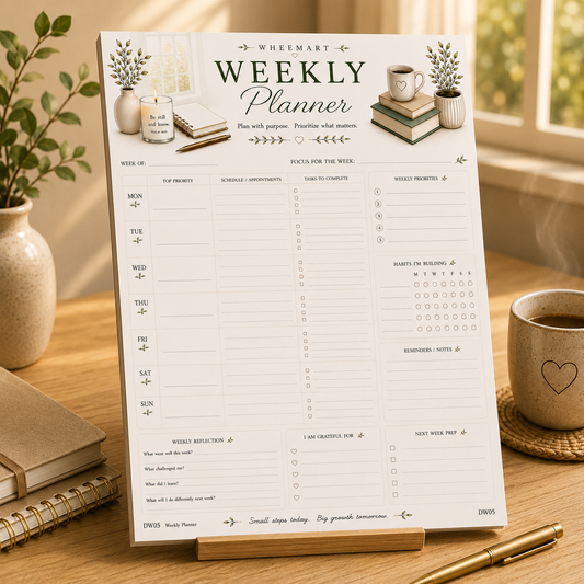 Weekly Planner Printable | Plan Your Whole Week