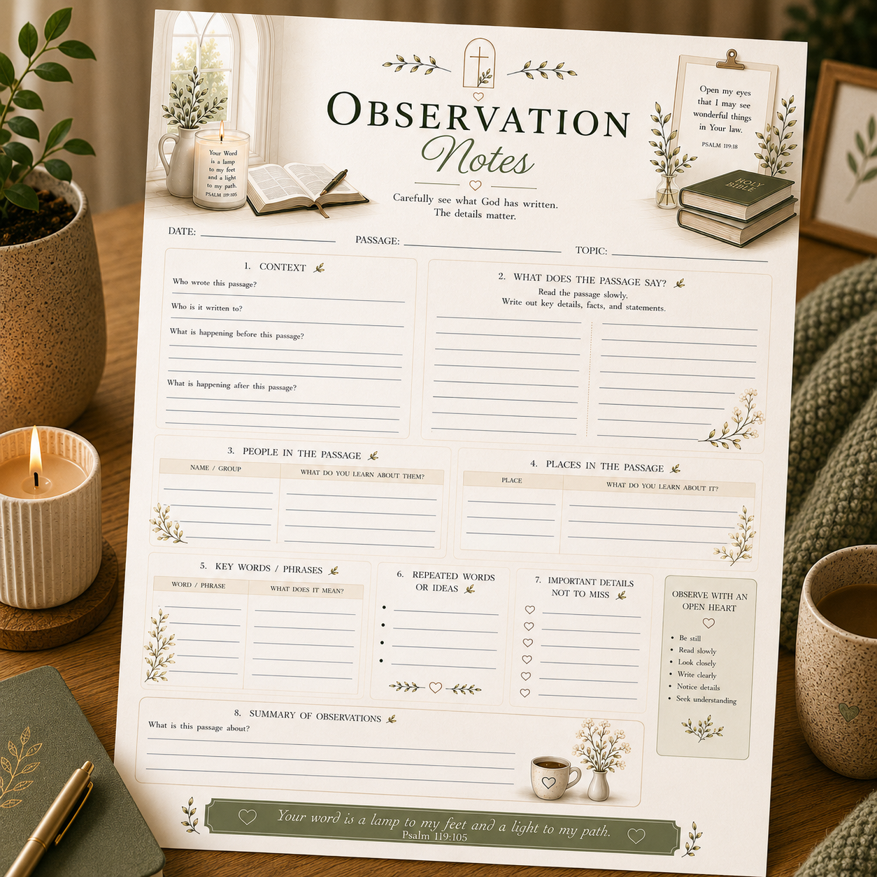 Observation Notes